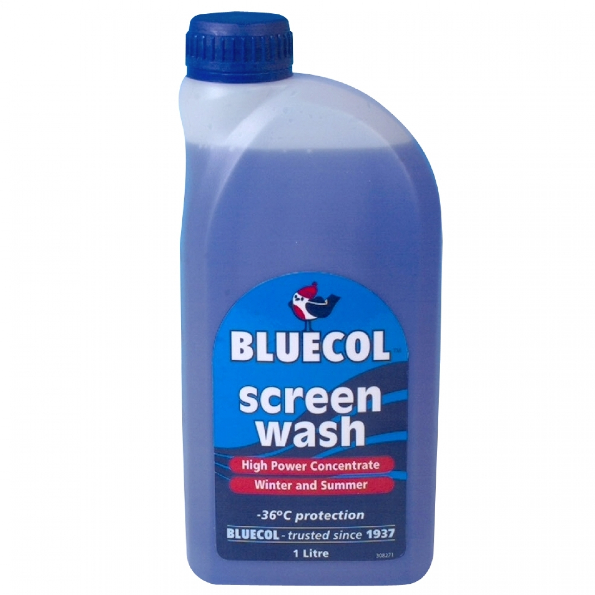 Bluecol screen wash